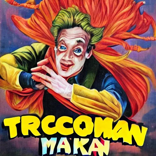 Image similar to trickster man