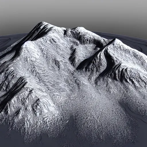 Prompt: scottish mountain 3 d, realistic