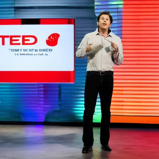 Image similar to ted talk