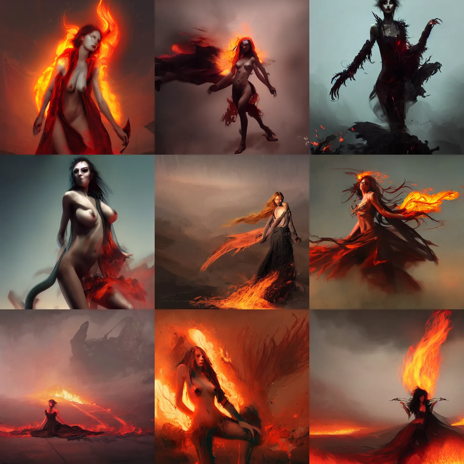 ArtStation - The Spirit of Fire