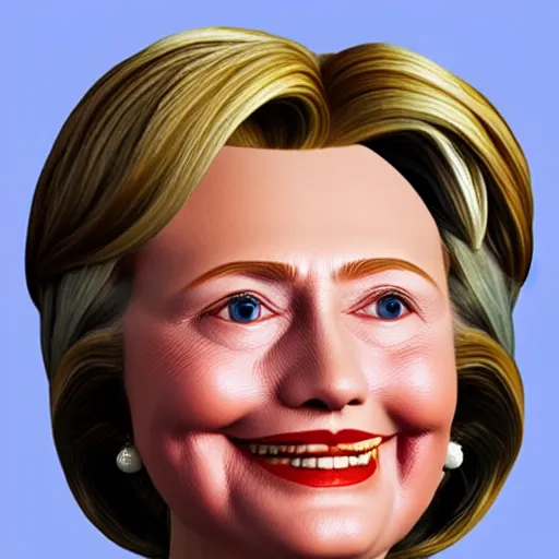 Prompt: how to 3 d model 1 9 9 0 s first lady hillary clinton in blender tutorial for beginners, painted by rene magritte