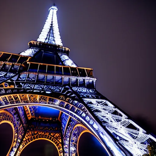 Prompt: Eiffel tower photography, Night ((((((((day)))))))) time