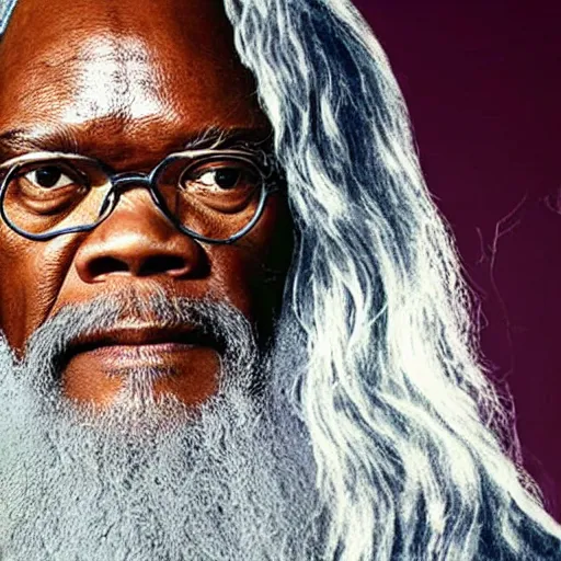 Prompt: Samuel L Jackson as Gandalf