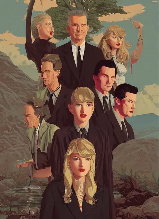 twin peaks poster artwork by michael whelan and tomer | Stable ...