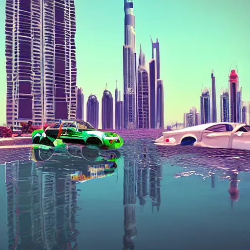 Image similar to gta : dubai by valentina remenar