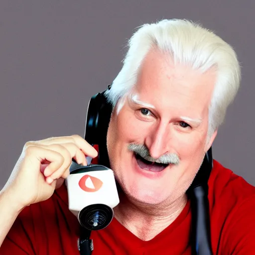 Prompt: charles martinet voicing mario