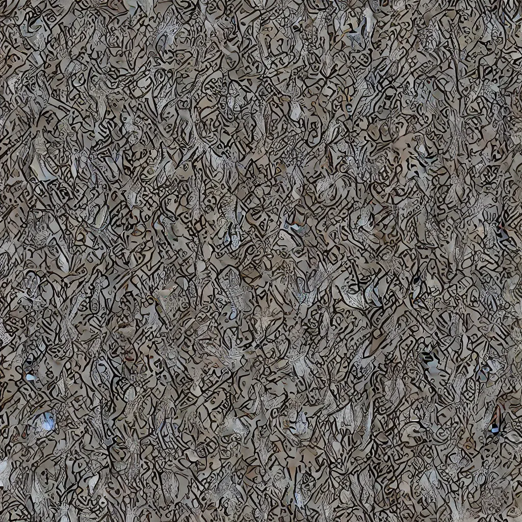 Image similar to beautiful ornamental pattern, detailed digital art