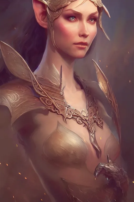 Prompt: beautiful elven princess, accurate anatomy, only two hands, highly detailed, digital painting, artstation, concept art, smooth, sharp focus, illustration, Unreal Engine 5, 8K, art by ross tran and greg rutkowski and claude monet