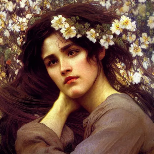 Prompt: picture portrait photograph of wind kissed pictures, ashes, lament, photorealism, hyper - realism, 4 k, high resolution, hyper detailed, realistic, by waterhouse, alphonse mucha, corot, klimt, tarbell,
