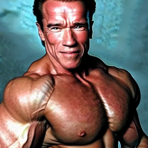 Prompt: arnold schwarzenegger as a catgirl, photograph, instagram, facebook