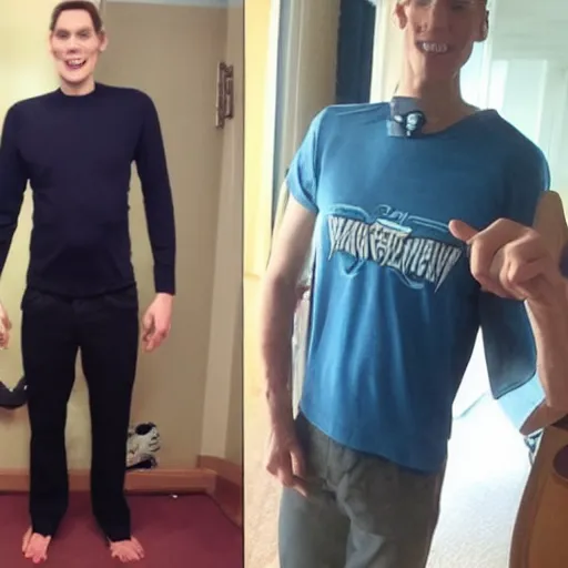 Prompt: Jerma's transformation