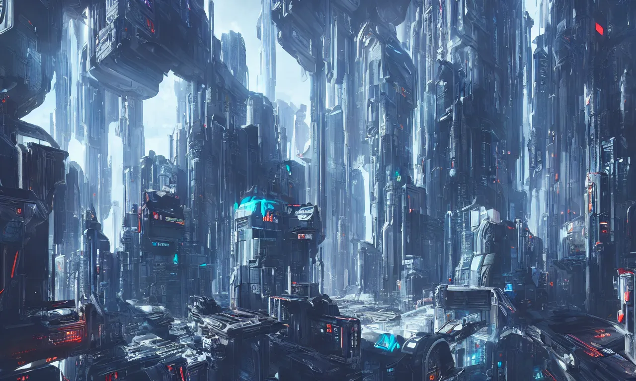 Prompt: futuristic sci - fi mirror dimension cyberpunk city, ultrarealistic, octane render, artstation, unreal engine 5