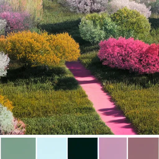 Image similar to popular color palette in 2 0 3 0