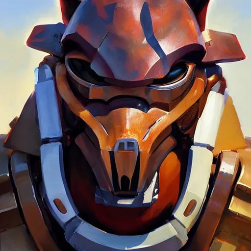 Prompt: greg manchess portrait painting of armored jar jar binks as overwatch character, medium shot, asymmetrical, profile picture, organic painting, sunny day, matte painting, bold shapes, hard edges, street art, trending on artstation, by huang guangjian and gil elvgren and sachin teng