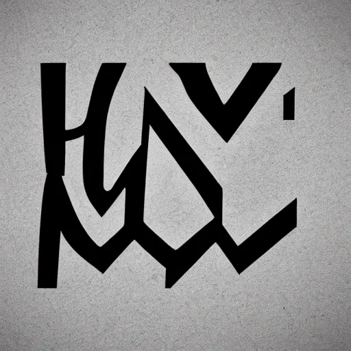 Image similar to letter m wooden best logo black and white