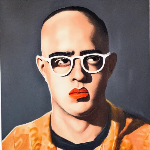 Image similar to bad bunny, benito antonio martinez ocasio portrait