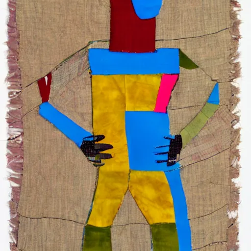 Image similar to patchwork man