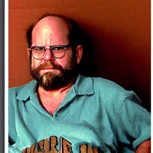 Prompt: George Costanza as a homeless man