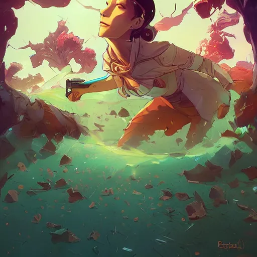 Prompt: the enchanted brain, behance hd artstation by jesper ejsing, by rhads, makoto shinkai and lois van baarle, ilya kuvshinov, ossdraws, that looks like it is from borderlands and by feng zhu and loish and laurie greasley, victo ngai, andreas rocha