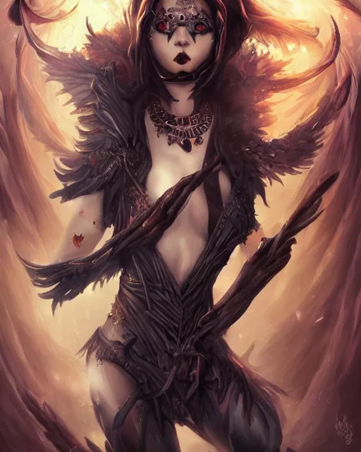 Image similar to death is swallowed up in victory, very detailed and beautiful womans face, screaming with fear, artwork by artgerm, centered shot, wide angle, full body, elfpunk