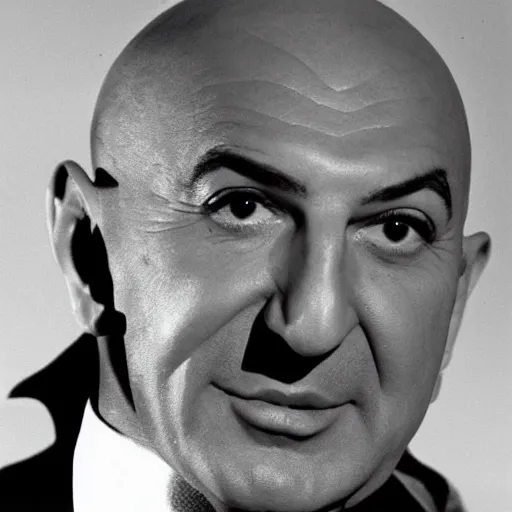 Prompt: i saw him on the telly savalas show