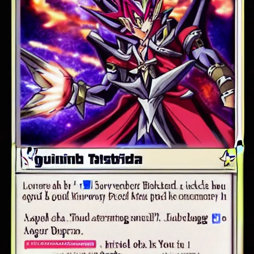 Prompt: banned yugioh card with long description, 12 star monster