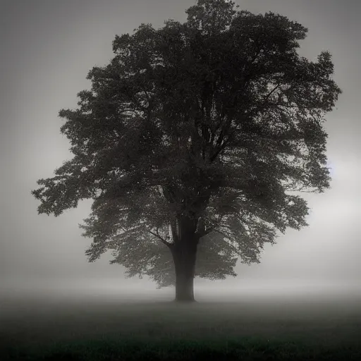 Image similar to an impressively euphoric 1 8 0 0 s romanticism - inspired photograph depicting bedlam underneath a foggy tree line at dawn inspired by liberty leading the people