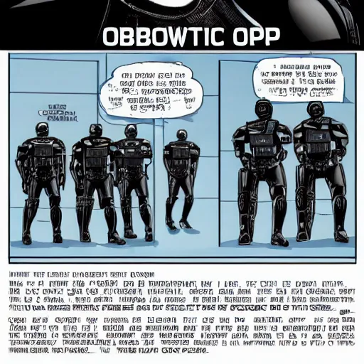 Image similar to robocop arresting all humans, detailed