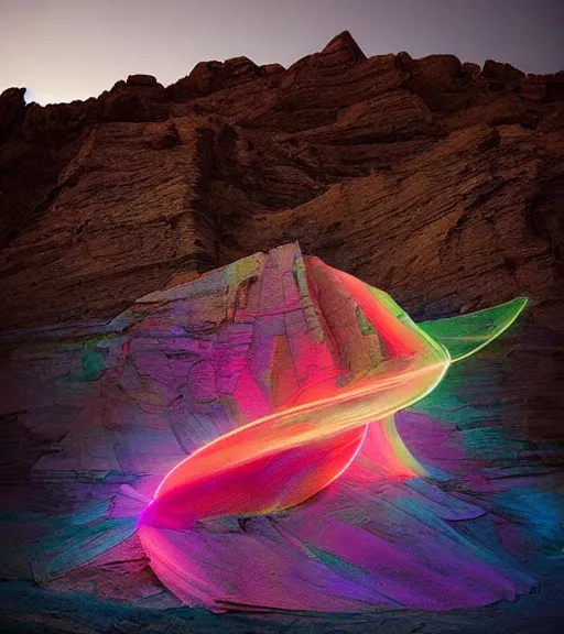 Prompt: lokah samastah sukhino bhavantu vertical iridescent light, painting art, volumetric lighting, majestic light, ethereal, hyperrealistic, at night, epic, masterpiece, by reuben wu