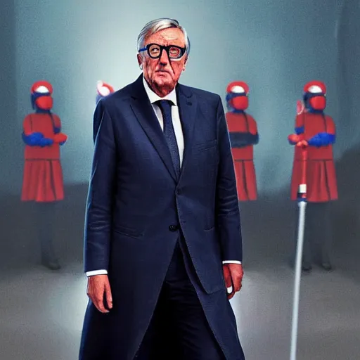 Prompt: Jean-Claude Juncker as a sith, European Union