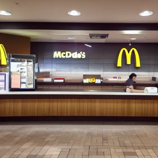 Image similar to Mcdonalds liminal space