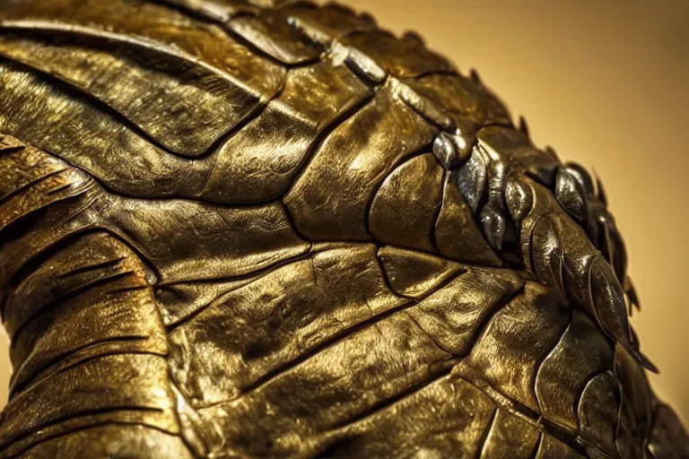 Image similar to photo taken of an epic intricate, ultra detailed, super realistic animatronic of a trilobite creature on display in a workshop, created by weta workshop, zoomed in shots, photorealistic, sharp focus, f 0. 4, face centred, macro photography, golden ratio, golden hour