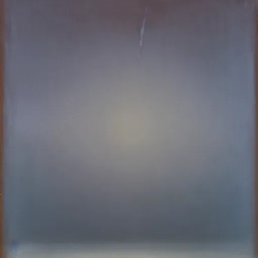 Image similar to the abstract painting'arctic void ', by caspar david friedrich, by rothko