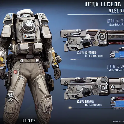 Image similar to ultra realist and ultra intricate detailed photo of a beautiful sci-fi armored Apex legends Legendary skin