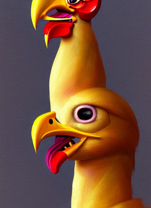 ArtStation - Chica the Chicken
