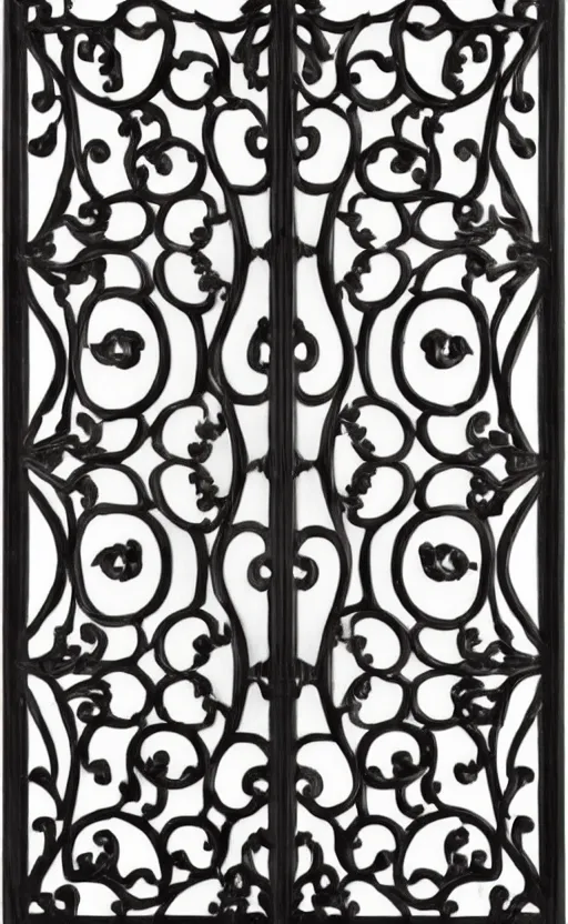 Prompt: mdf carved decorative grill panels buy decorative grill, black and white