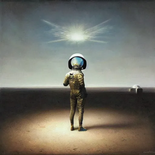 Prompt: hyperrealistic surrealism, David Friedrich, Kenne Gregoire, award winning masterpiece with incredible details, Zhang Kechun, a surreal vaporwave vaporwave vaporwave vaporwave vaporwave painting of an astronaut lost in a liminal space, highly detailed, trending on ArtStation