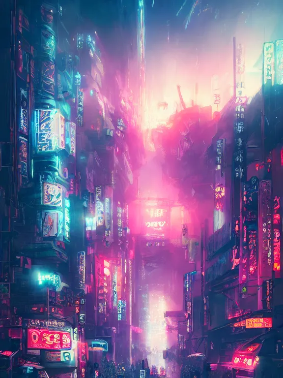 photo of 8k ultra realistic Tokyo on fire, ,neon, | Stable Diffusion ...