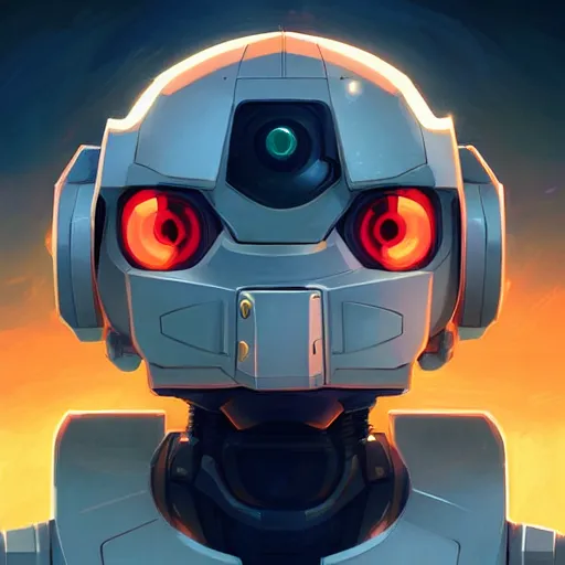 Image similar to face icon stylized minimalist robotech, loftis, cory behance hd by jesper ejsing, by rhads, makoto shinkai and lois van baarle, ilya kuvshinov, rossdraws global illumination