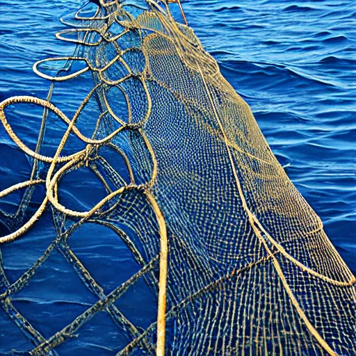 Image similar to trawl nets dragging over the seabed