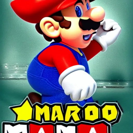 Prompt: super mario as the t - 1 0 0 0