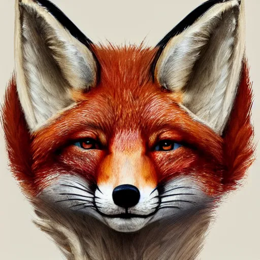 Image similar to portrait of a fox wearing a tiara, wreath flowers, fantasy art, d & d, trending on artstation, beautiful art, highly detailed