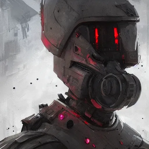 Image similar to concept art by greg rutkowski, soldiers wearing futuristic white and black tactical gear, shooting monsters made of reddish ooze, brutalist futuristic interior, dim lighting, detailed portraits, nostalgic atmosphere, scifi, digital painting, artstation, concept art, smooth, sharp foccus ilustration, artstation hq