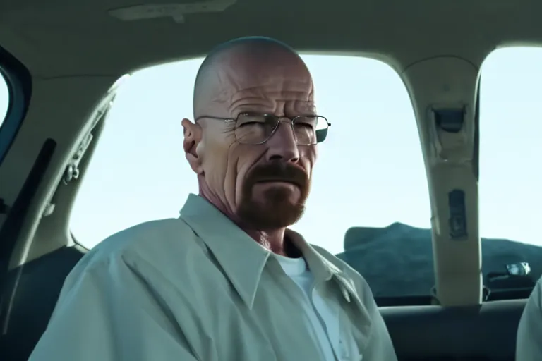 Image similar to film still of walter white as a rapper in straight outta compton movie 2 0 1 5, cinematic, movie frame, rule of thirds, 8 k