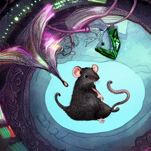 Image similar to ai rat dream