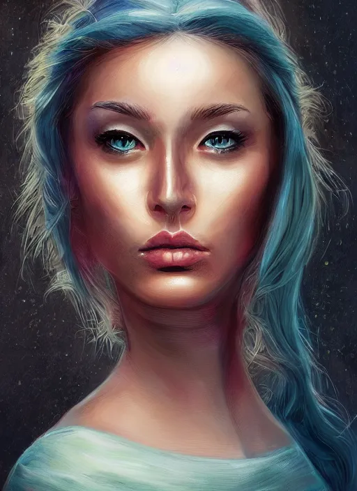 Image similar to Masterpiece. Female face portrait. reddit.com/r/fantasy_art/top