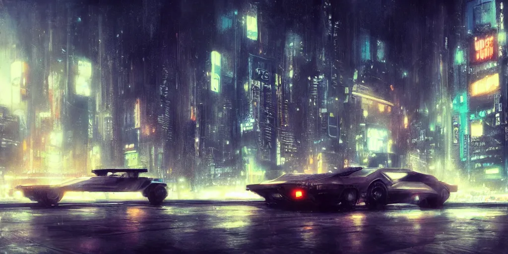 Image similar to blade runner city, by mobius,filmed,flying cars,raining at night,trending on ArtStation ,digital art, sharp focus,high quality