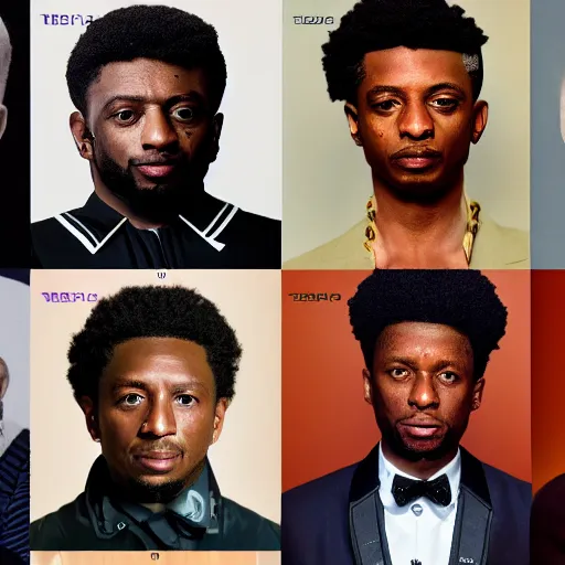 Prompt: award winning uhd neo afro future 2 1 savage robot george washington slave