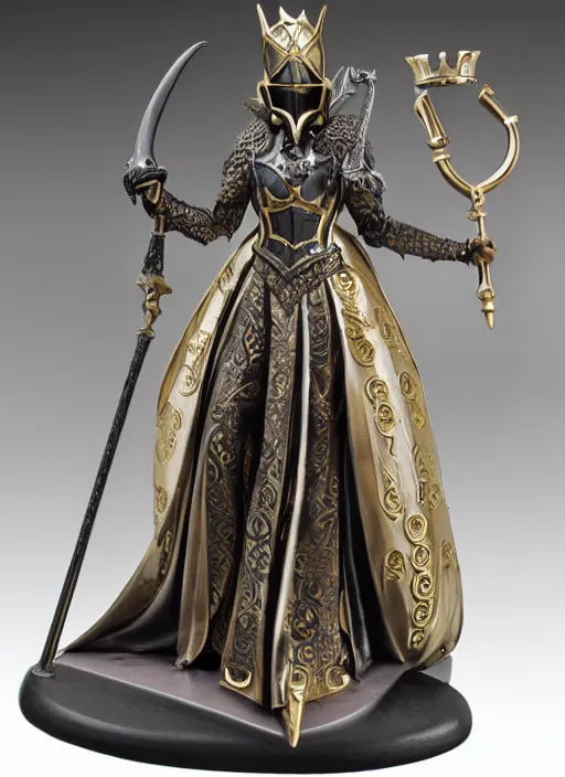 Image similar to 80mm, resin detailed model figure of Alchemy Imperial Princess knight gothic bronze