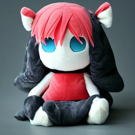 Prompt: cute fumo plush of the kind of girl who doesn't care if someone gets offended by her honest opinions